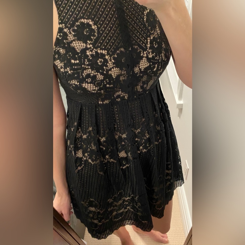 Free People Black Lace Dress - Picture 2 of 5